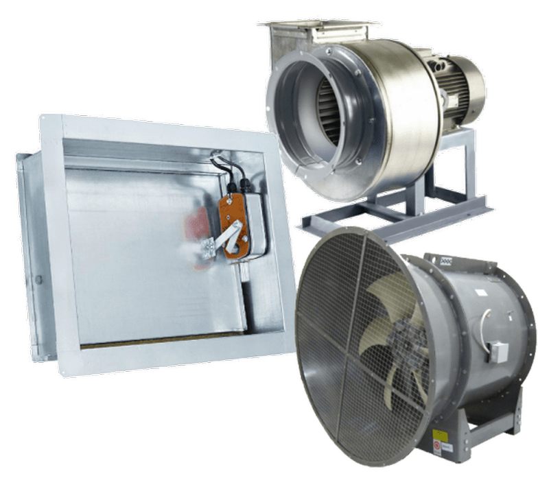 Системы вентиляции и дымоудаления