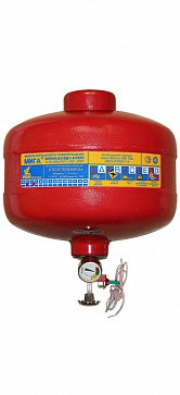 Автономная установка пожаротушения МПП-2,5 МИГ А красный